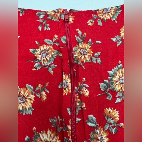 1990s My Michelle Red Sundress - Picture 4 of 5